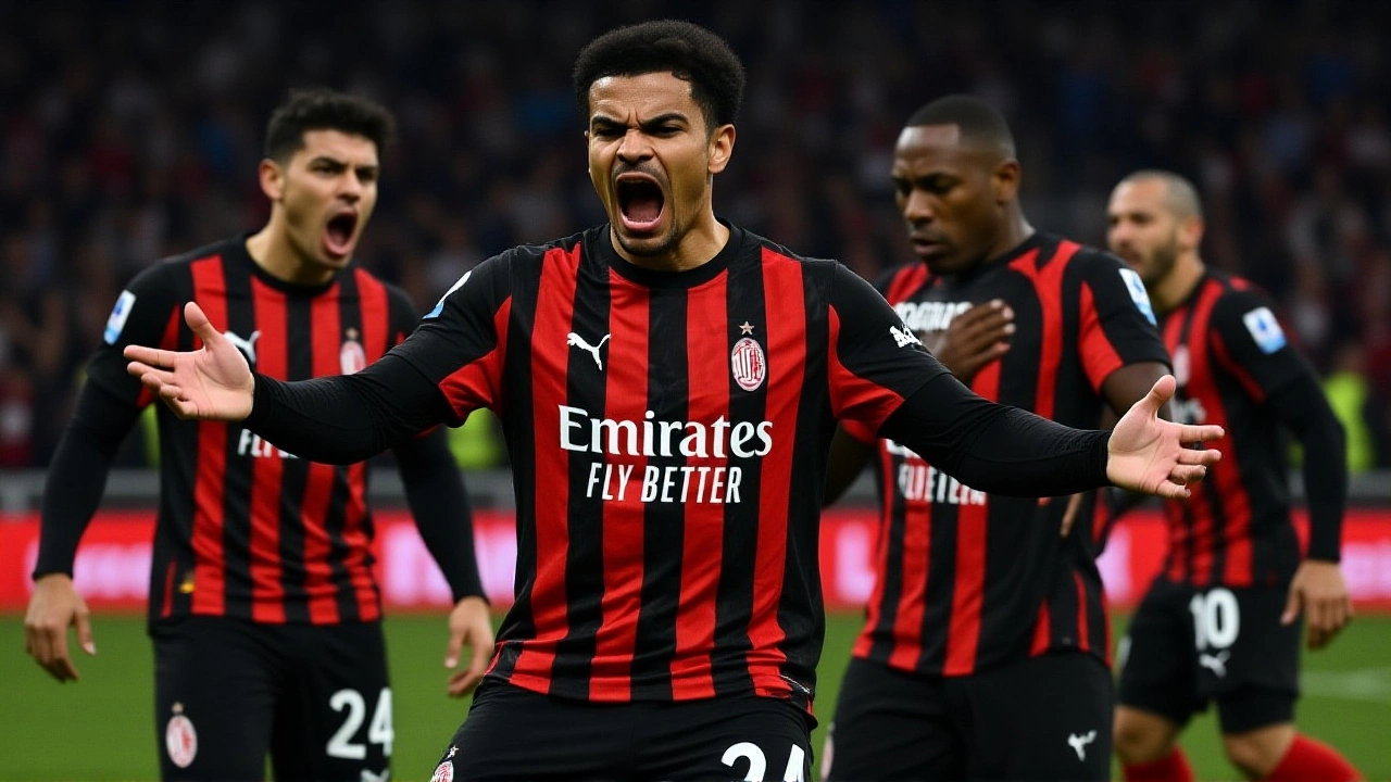 Athekame’s injury‑time strike salvages AC Milan draw vs Pisa